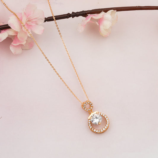 Hibo Necklace Moissanite