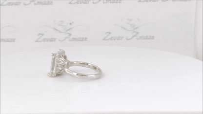 Silver ring for women - video