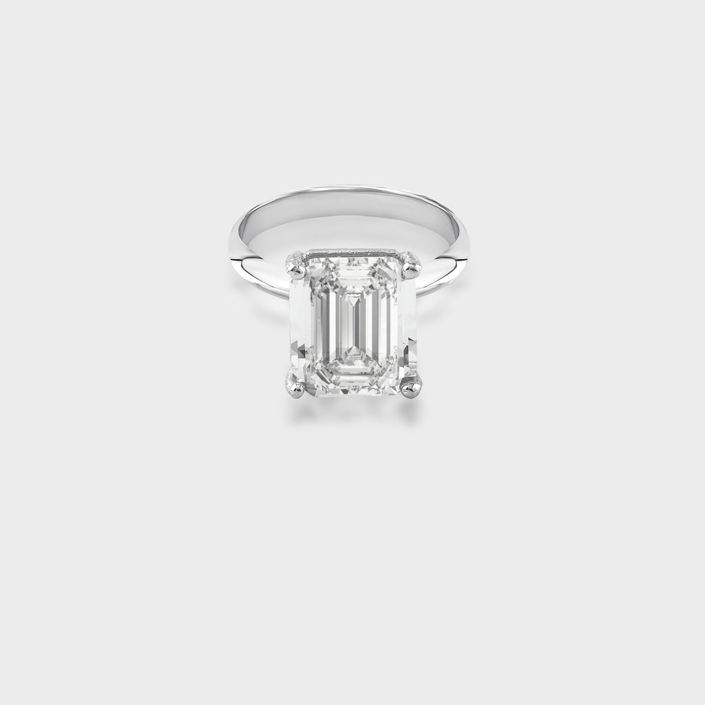 Elara Diamond Silver Ring for Women