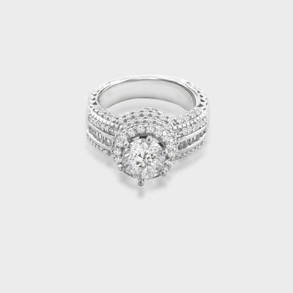 Nidia Ring Moissanite