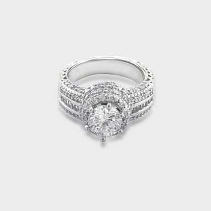 Nidia Ring Moissanite
