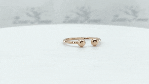 Rose Gold Promise Ring