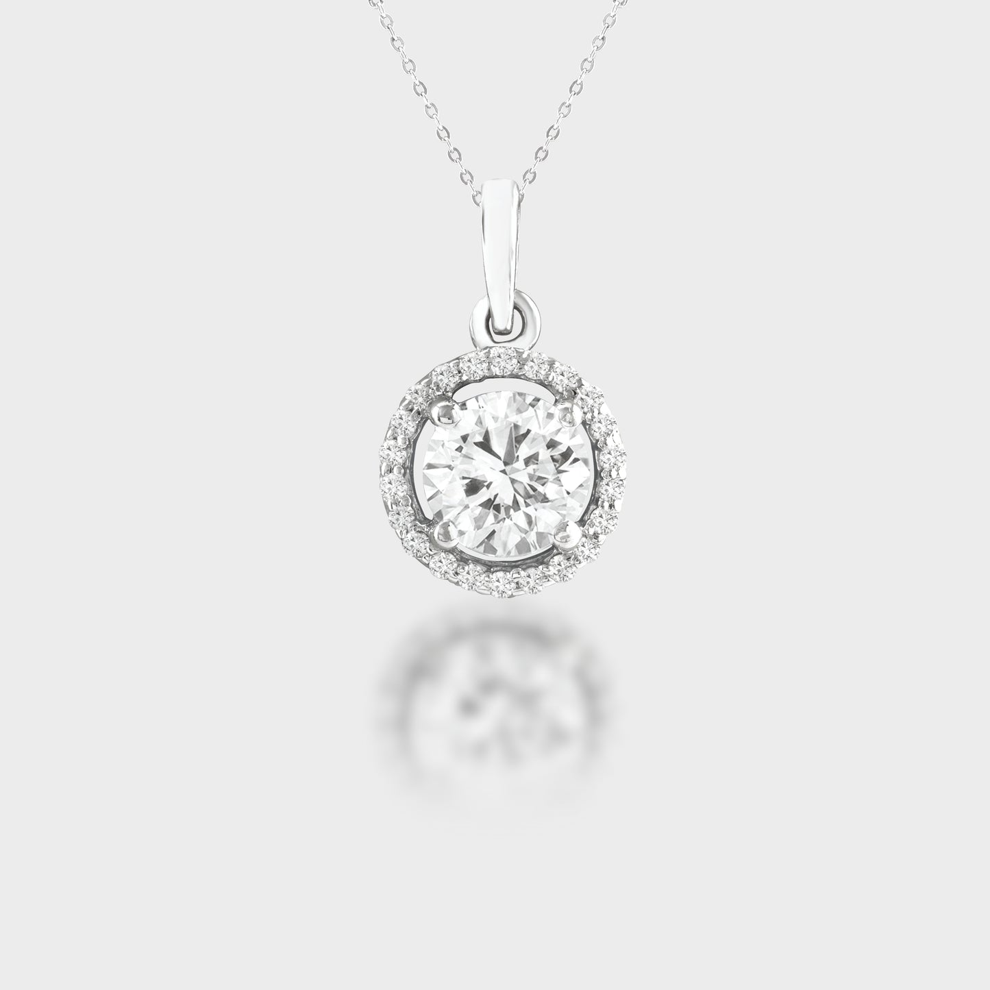 Castor Necklace Moissanite