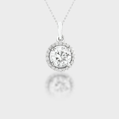 Castor Necklace Moissanite