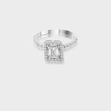 Karissa Diamond Silver Ring for Women