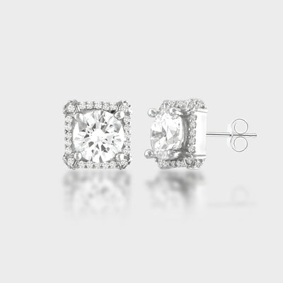 Ovid Earring MOSSANITE