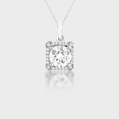 Gracia Necklace Moissanite