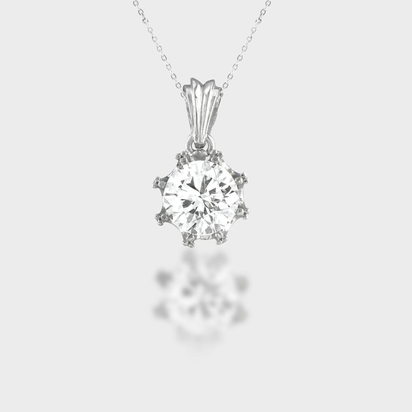 Kara Necklace Moissanite