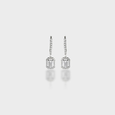 Gemini Earring MOISSANITE