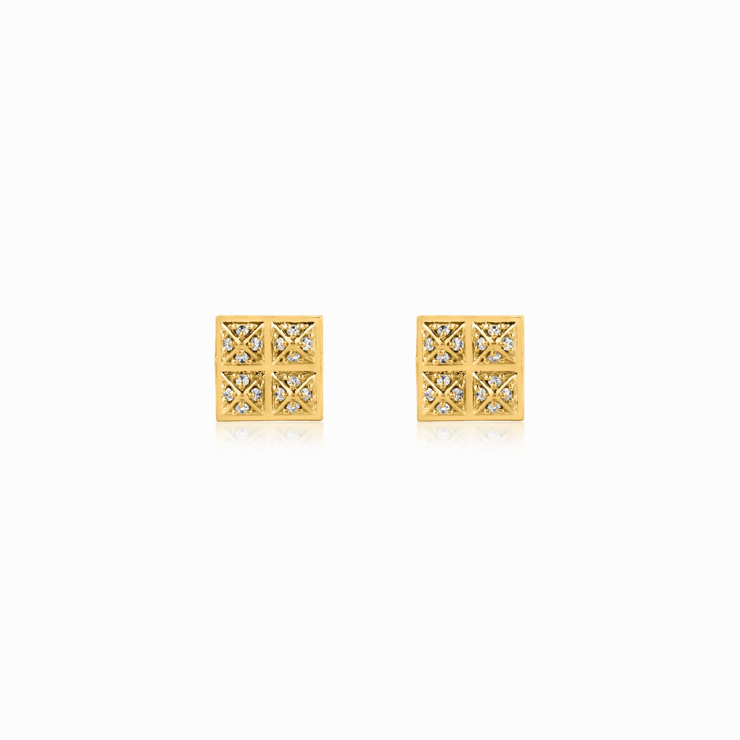 GIZA YELLOW GOLD PENDANT SET