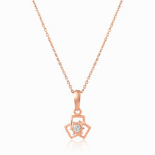 Load image into Gallery viewer, Rose Gold Bling Pendant Set