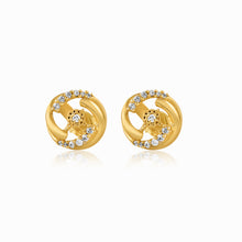 Load image into Gallery viewer, Gold polished Noah Earrings