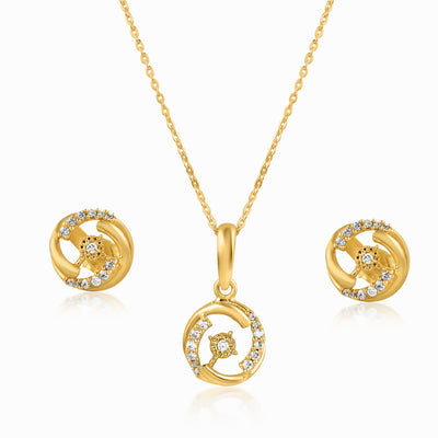 Eba Yellow Gold Pendant