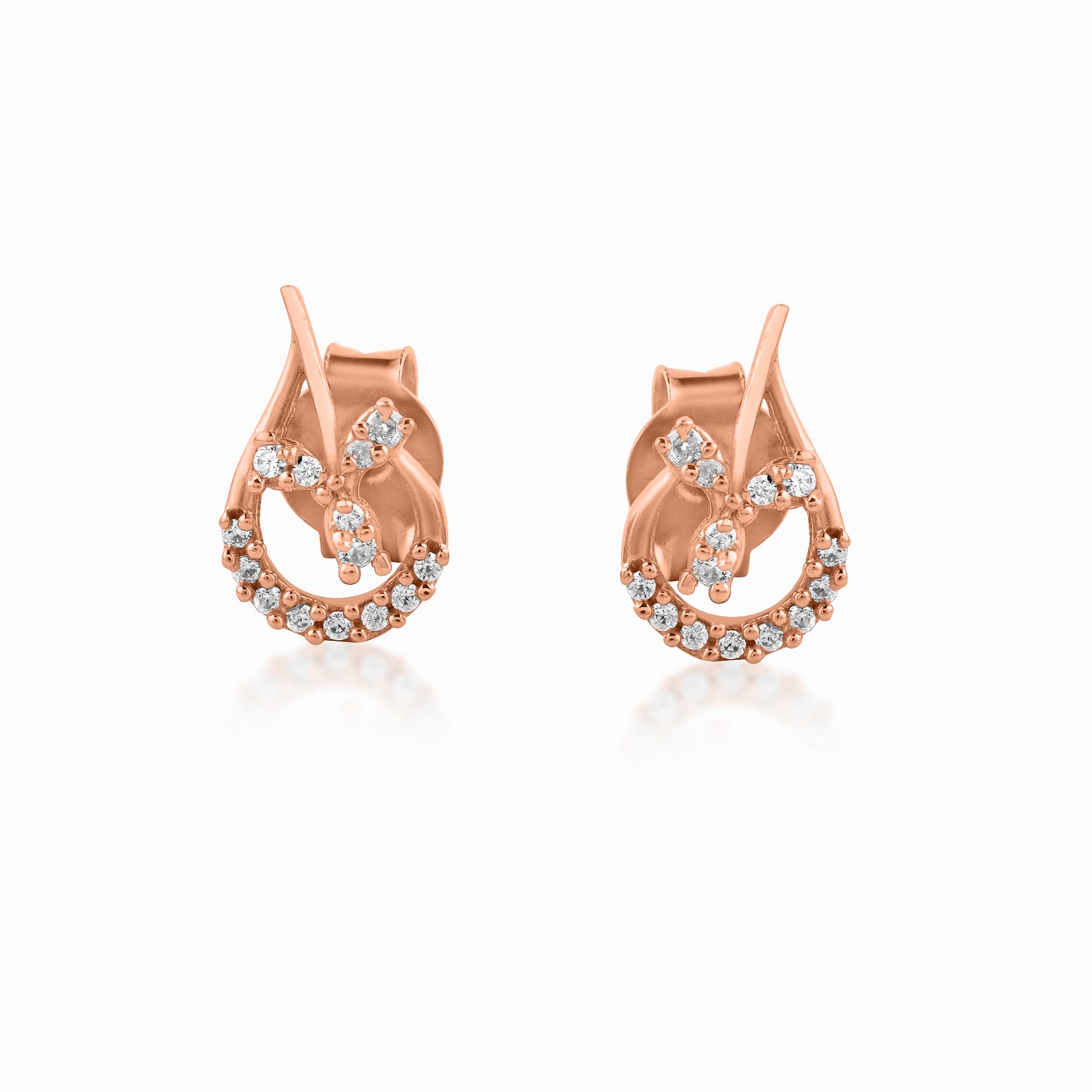 Rose Gold Dew Pendant Set
