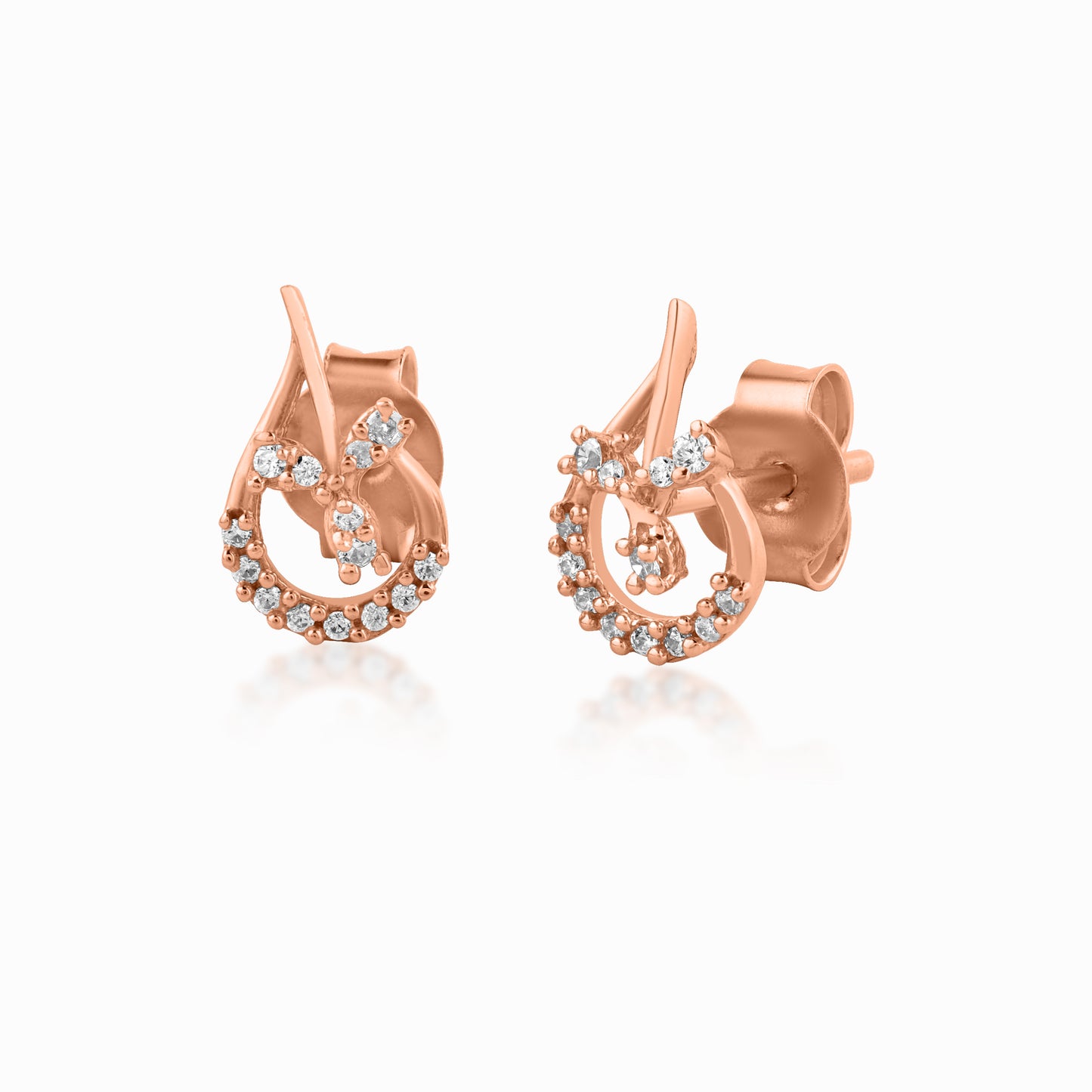 Rose Gold Dew Pendant Set