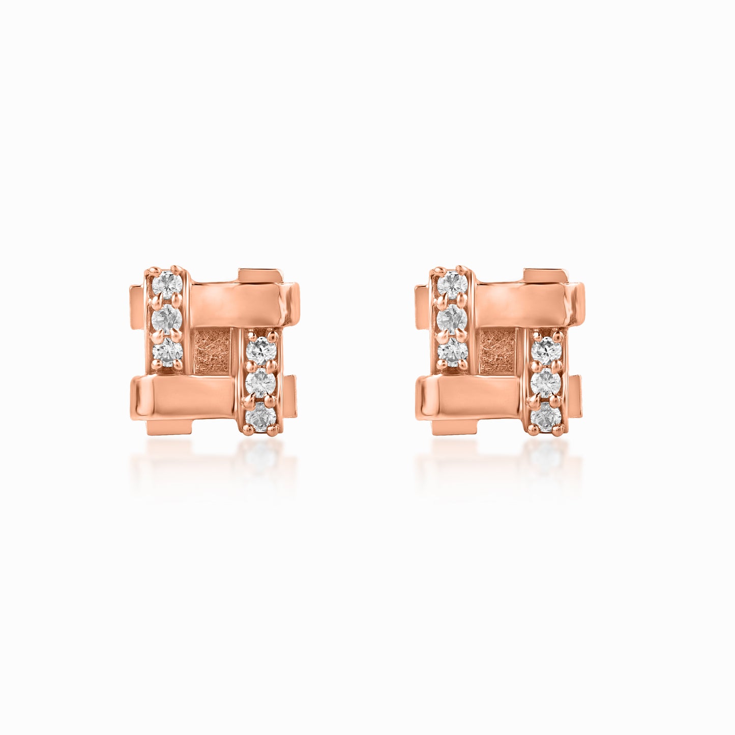 Rose Gold Square Pendant