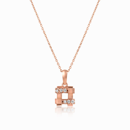 Rose Gold Erin Pendant