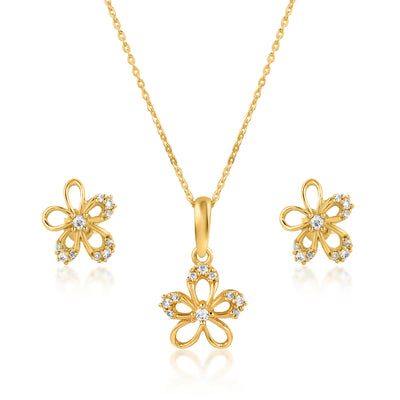 Poppy Yellow Gold Pendant