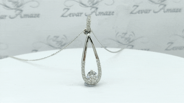 Silver Drop  Pendant