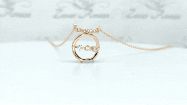 Princess Rose gold Necklace
