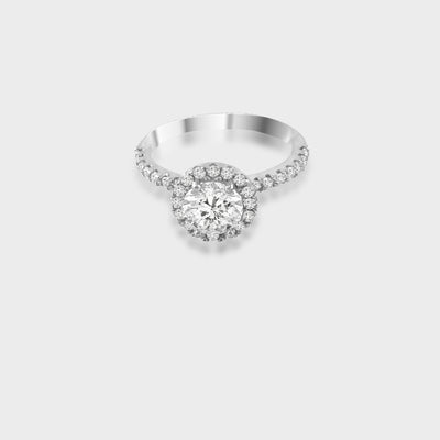 Eris Diamond Silver Ring for Women