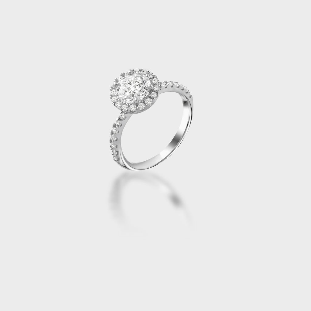 Zevar Amaze Silver Ring For women