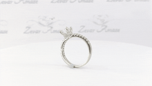 Load image into Gallery viewer, Zevar Amaze Silver Ring Video 
