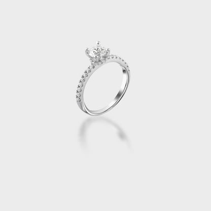 Zevar Amaze Silver Ring For Her