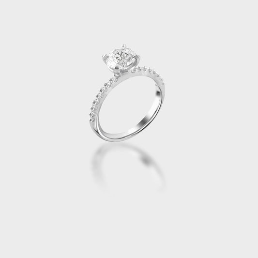 Dimos Ring Moissanite