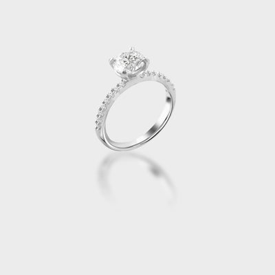 Dimos Ring Moissanite