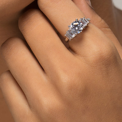 silver rings for women