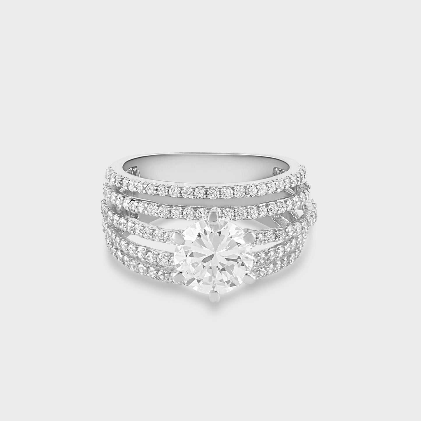 Remus Ring Moissanite