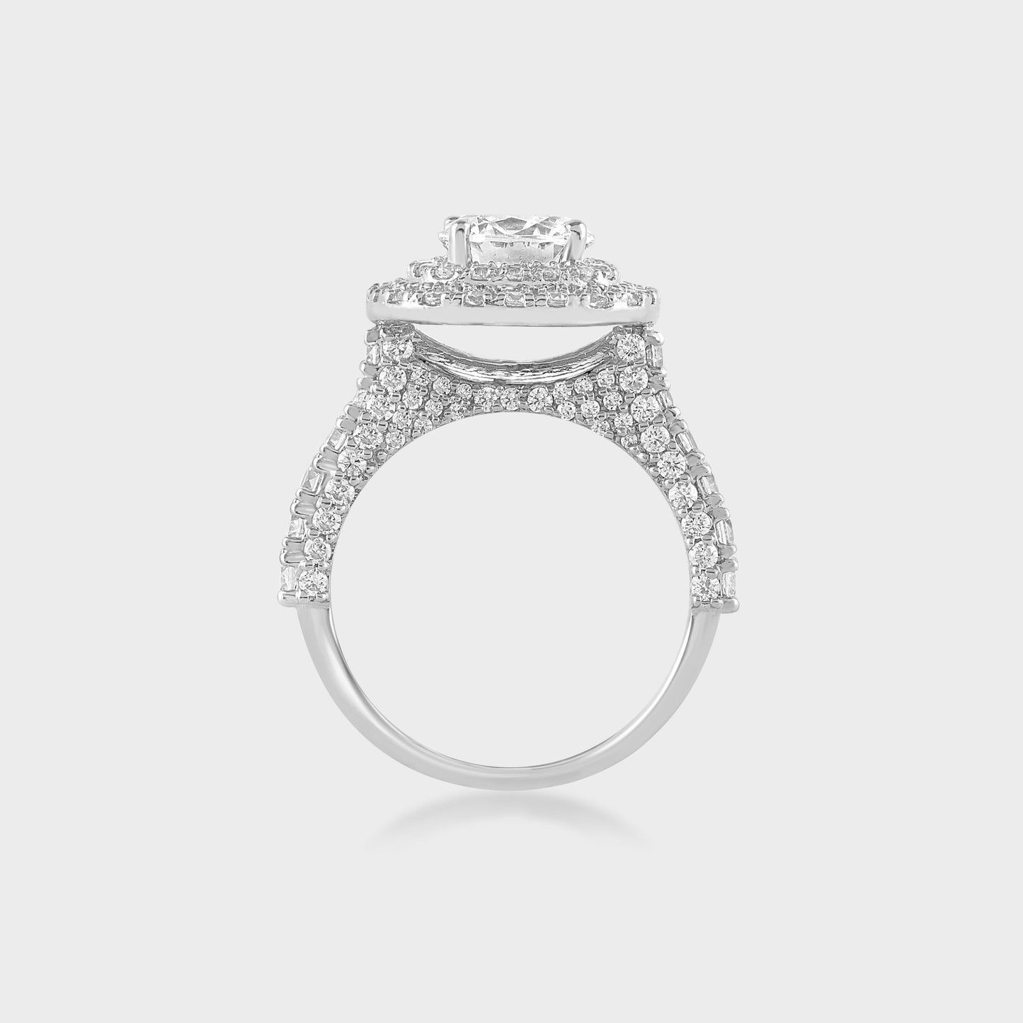 Lucina Ring moissanite