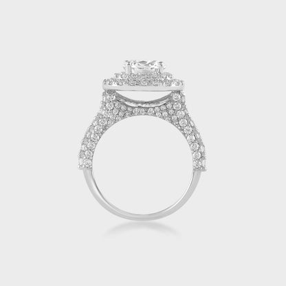 Lucina Ring moissanite