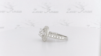 Lucina Ring moissanite