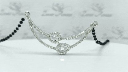 Silver Moon Mangalsutra