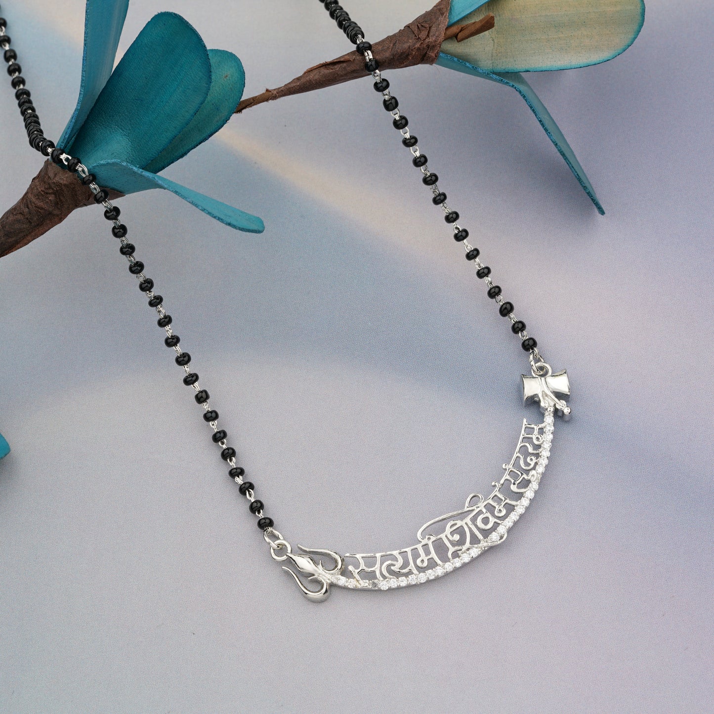 Silver Satyam Shivam Sundaram Mangalsutra