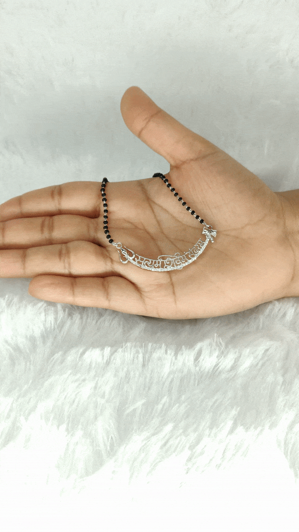 Silver Satyam Shivam Sundaram Mangalsutra
