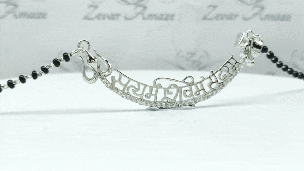 Silver Satyam Shivam Sundaram Mangalsutra