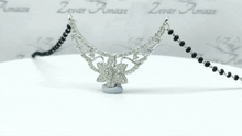 Load image into Gallery viewer, Silver Lily mangalsutra