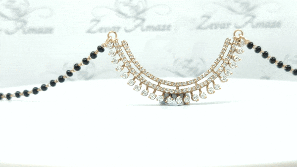 Rose Gold Traditional Mangalsutra