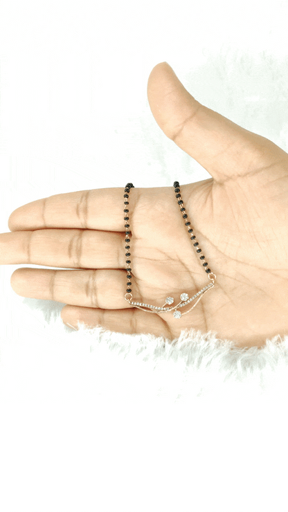 Rose Gold trail mangalsutra