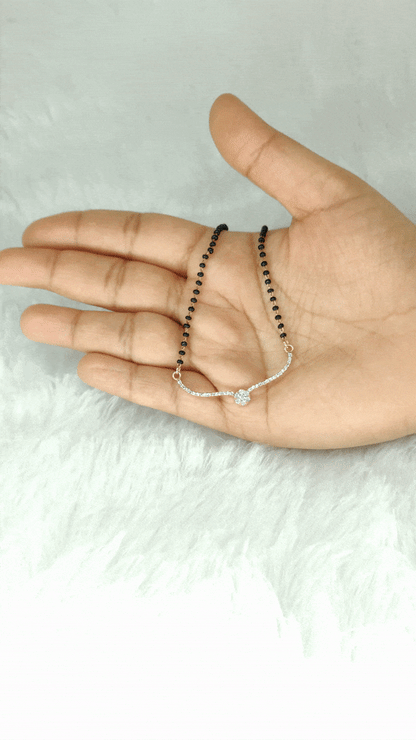 Rose Gold  eternal love mangalsutra