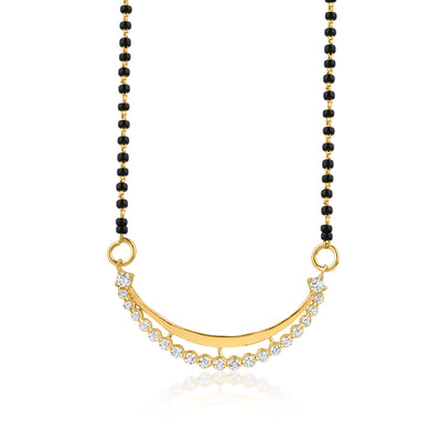Gold Tulip Mangalsutra