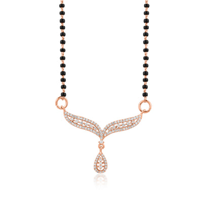 Rose Gold Jyot Mangalsutra
