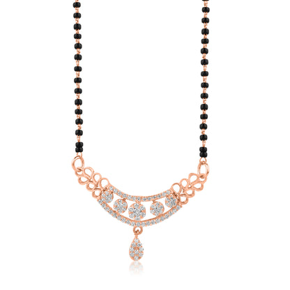 Rose Gold Diva Mangalsutra