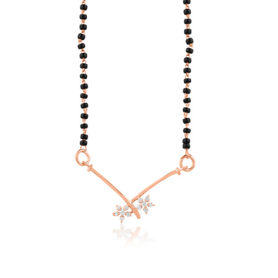 Rose Gold Div Mangalsutra