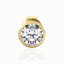 Load image into Gallery viewer, solitaire men stud - yellow vairant