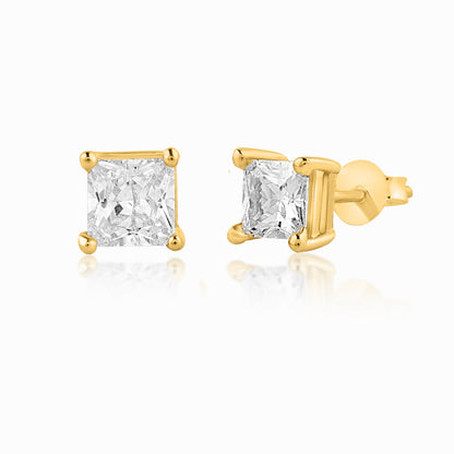 Princess Solitaire Silver Stud for Men (1 PC ONLY)