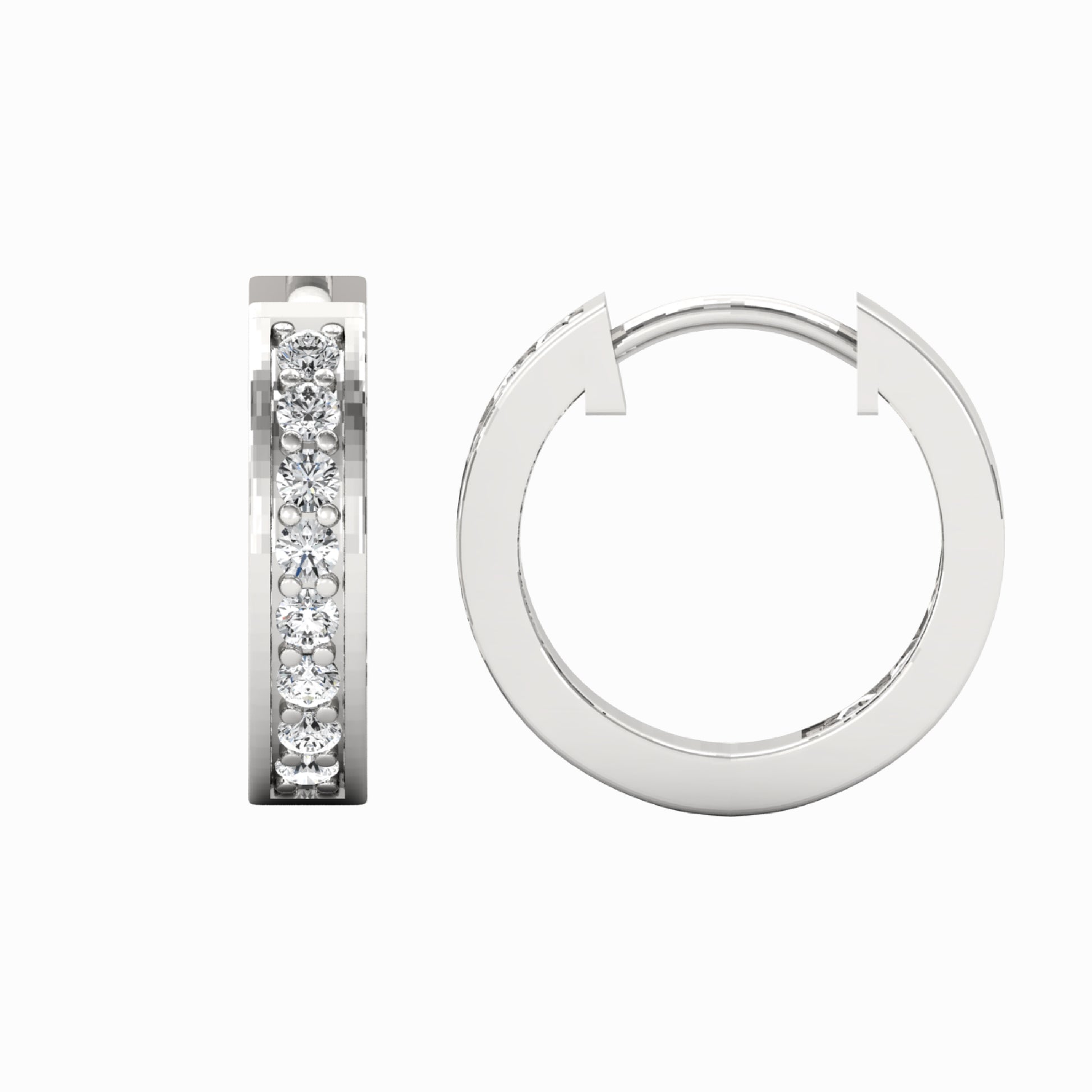 mens bali earring white variant